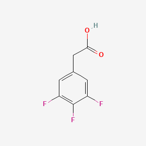 molecular formula C8H5F3O2 B1303385 3,4,5-Trifluorophenylacetic acid CAS No. 209991-62-8