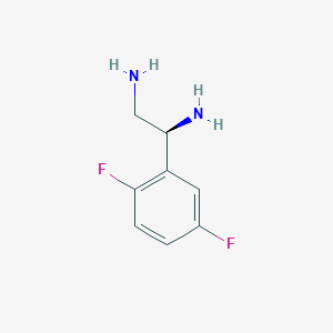 (1S)-1-(2,5-Difluorophenyl)ethane-1,2-diamine