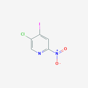 molecular formula C5H2ClIN2O2 B13033871 5-Chloro-4-iodo-2-nitropyridine 