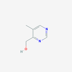 molecular formula C6H8N2O B13033917 (5-Methylpyrimidin-4-yl)methanol 