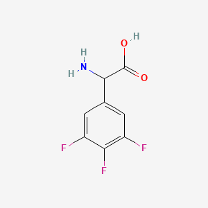 2-amino-2-(3,4,5-trifluorophenyl)acetic Acid