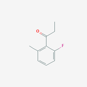 1-(2-Fluoro-6-methylphenyl)propan-1-one