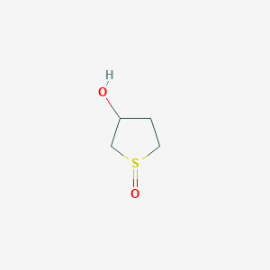 molecular formula C4H8O2S B13033943 3-Hydroxy-1lambda~4~-thiolan-1-one CAS No. 92630-07-4