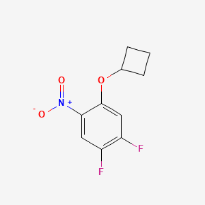 1-Cyclobutoxy-4,5-difluoro-2-nitrobenzene