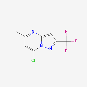 7-Chloro-5-methyl-2-(trifluoromethyl)pyrazolo[1,5-A]pyrimidine