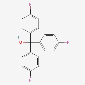 molecular formula C19H13F3O B1303400 4,4',4''-Trifluorotrityl Alcohol CAS No. 379-57-7