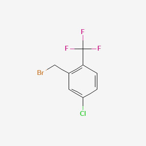 molecular formula C8H5BrClF3 B1303404 5-氯-2-(三氟甲基)苄基溴 CAS No. 261763-24-0
