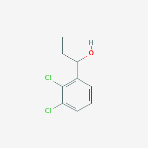 molecular formula C9H10Cl2O B13034042 1-(2,3-Dichlorophenyl)propan-1-ol 