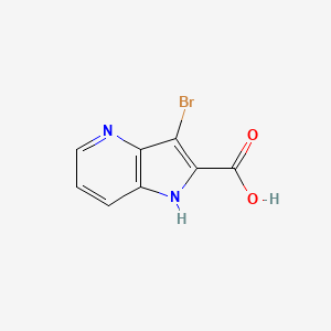 3-bromo-1H-pyrrolo[3,2-b]pyridine-2-carboxylic acid