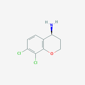 (S)-7,8-Dichlorochroman-4-amine