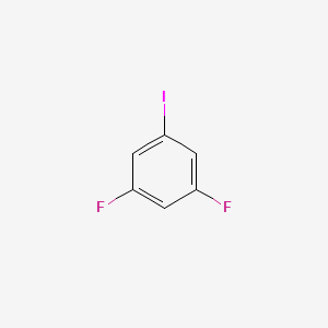 molecular formula C6H3F2I B1303410 1,3-Difluoro-5-iodobenzene CAS No. 2265-91-0