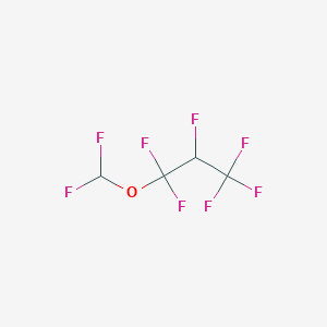 molecular formula C4H2F8O B1303418 1,1,2,3,3,3-六氟丙基二氟甲基醚 CAS No. 56860-85-6