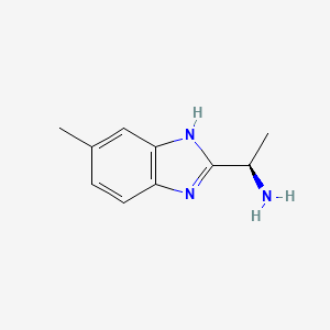 (R)-1-(6-Methyl-1H-benzo[d]imidazol-2-yl)ethanamine