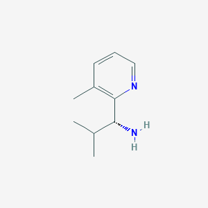 (1R)-2-Methyl-1-(3-methyl(2-pyridyl))propylamine