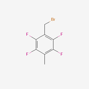 molecular formula C8H5BrF4 B1303426 1-(Bromomethyl)-2,3,5,6-tetrafluoro-4-methylbenzene CAS No. 92814-00-1