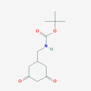 tert-Butyln-[(3,5-dioxocyclohexyl)methyl]carbamate