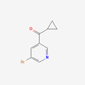 (5-Bromopyridin-3-yl)(cyclopropyl)methanone