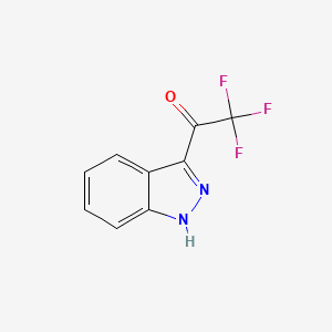 2,2,2-trifluoro-1-(1H-indazol-3-yl)ethanone