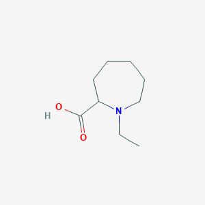 1-Ethylazepane-2-carboxylic acid