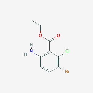 Ethyl 6-amino-3-bromo-2-chlorobenzoate