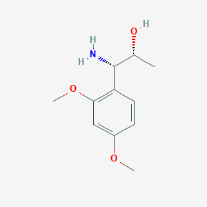 (1S,2R)-1-Amino-1-(2,4-dimethoxyphenyl)propan-2-OL