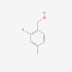 molecular formula C8H9FO B1303437 2-Fluoro-4-methylbenzyl alcohol CAS No. 252004-38-9