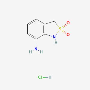 7-Amino-1,3-dihydrobenzo[c]isothiazole 2,2-dioxide hydrochloride