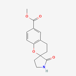 Methyl 2'-oxospiro[chromane-2,3'-pyrrolidine]-6-carboxylate