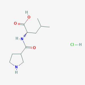 N-(3-Pyrrolidinylcarbonyl)-L-leucinehydrochloride