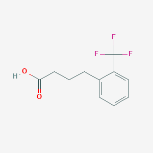 Benzenebutanoic acid, 2-(trifluoromethyl)-