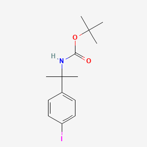 tert-Butyl (2-(4-iodophenyl)propan-2-yl)carbamate