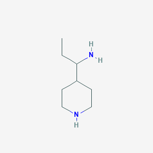 1-(Piperidin-4-yl)propan-1-amine