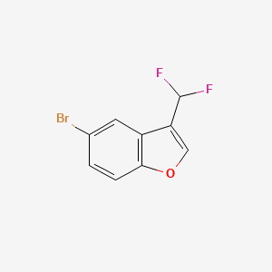 5-Bromo-3-(difluoromethyl)benzofuran