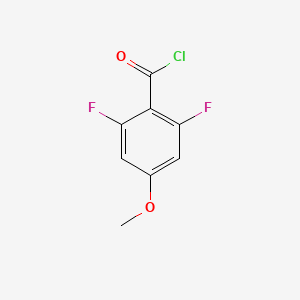 molecular formula C8H5ClF2O2 B1303457 2,6-Difluoro-4-methoxybenzoyl chloride CAS No. 125369-56-4