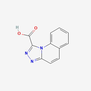 [1,2,4]Triazolo[4,3-a]quinoline-1-carboxylic acid