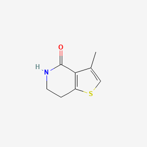 3-Methyl-6,7-dihydrothieno[3,2-C]pyridin-4(5H)-one