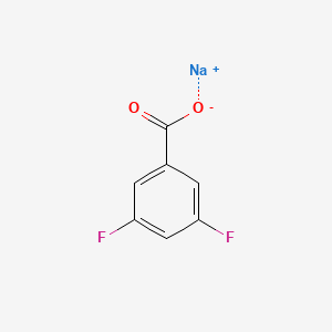 molecular formula C7H3F2NaO2 B1303465 3,5-二氟苯甲酸钠 CAS No. 530141-39-0