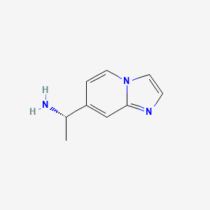 (1S)-1-(4-hydroimidazo[1,2-a]pyridin-7-yl)ethylamine