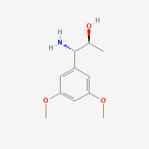 (1S,2S)-1-Amino-1-(3,5-dimethoxyphenyl)propan-2-OL