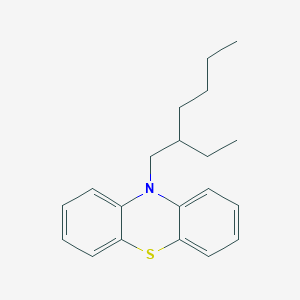 molecular formula C20H25NS B13034776 10-(2-Ethylhexyl)-10H-phenothiazine CAS No. 264264-00-8