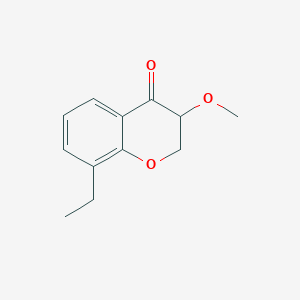 8-Ethyl-3-methoxy-3,4-dihydro-2H-1-benzopyran-4-one