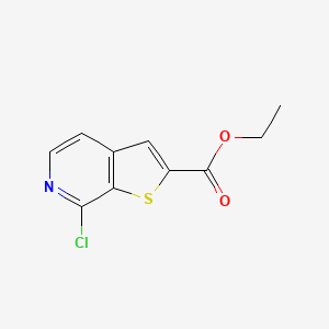 Ethyl 7-chlorothieno[2,3-c]pyridine-2-carboxylate