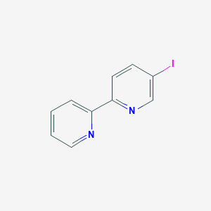 molecular formula C10H7IN2 B13034818 5-Iodo-2,2'-bipyridine CAS No. 160539-05-9