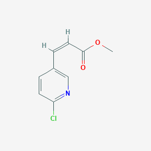 (Z)-Methyl 3-(6-chloropyridin-3-yl)acrylate