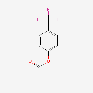 molecular formula C9H7F3O2 B1303489 4-(三氟甲基)苯基乙酸酯 CAS No. 78950-29-5