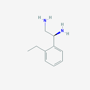 (1S)-1-(2-Ethylphenyl)ethane-1,2-diamine