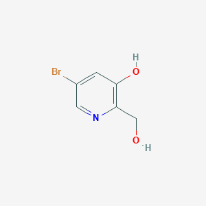 5-Bromo-2-(hydroxymethyl)pyridin-3-ol