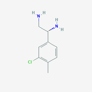 (1R)-1-(3-Chloro-4-methylphenyl)ethane-1,2-diamine