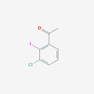 1-(3-Chloro-2-iodophenyl)ethanone