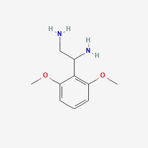 1-(2,6-Dimethoxyphenyl)ethane-1,2-diamine